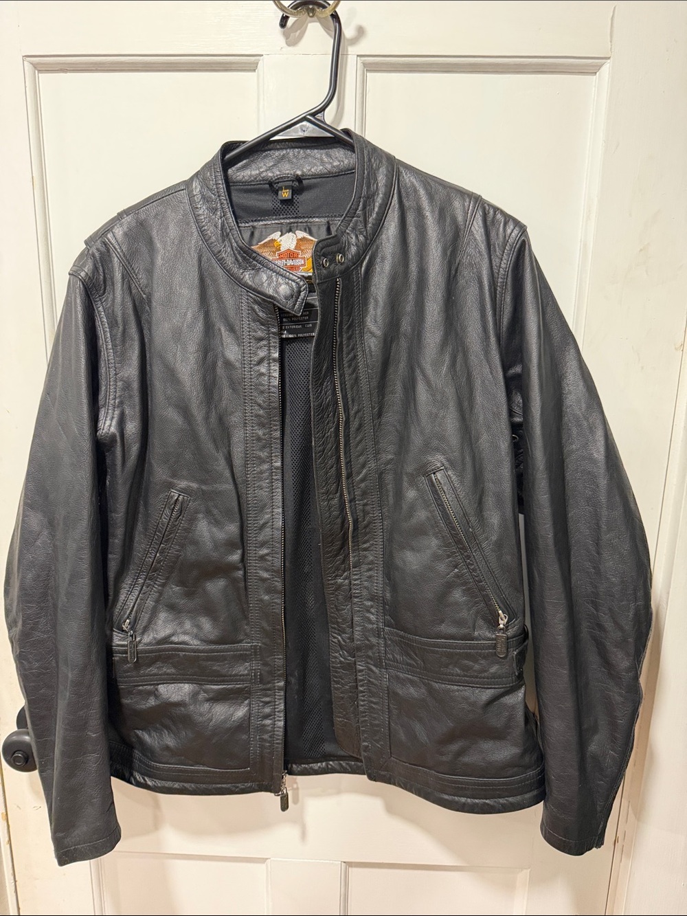Harley-Davidson Black Leather Riding Jacket